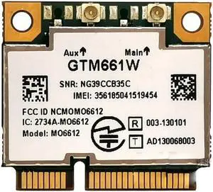 Option GTM661W 3G wireless module half height mini pcie card for tablet computer laptop Global 2G / 3G coverage GSM GPRS EDGE