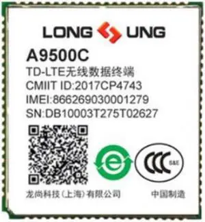 LongSung A9500C LTE 4G Cat1 TCP/IP B1/B3/B5/B41 Wireless communication module LCC packaging