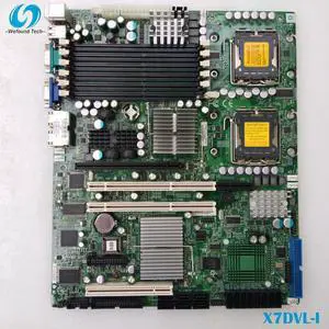 100% Working Server Motherboard For Supermicro X7DVL-I xeon54 CPU 5000V Fully Tested
