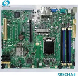 100% Working Server Motherboard For Supermicro X9SCI-LN4 1155 E3-1230V2 Fully Tested