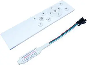 Running Water LED Controller With 12Key RF Remote For WS2811 Single Color Flowing Horse Race Pixel LED Strip Light DC5V-24V Running Water LED Controller With 12Key RF Remote For WS2811 Single Color Flowing Horse Race Pixel LED Strip Light DC5V-24V