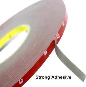 3M Glue Double Sided Tape Super Adhesive Film LED Tape Versatile Auto Useful Strong , Length 35m / Width 8mm for LED Strip light