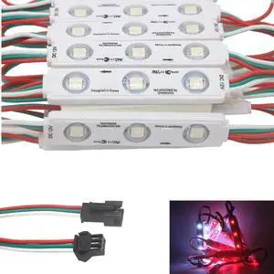 20pcs 1.5W/Chip DC 12V WS2811 RGB LED Pixel Light Module IP68 waterproof LED Lighting Full Color christmas Light 20pcs 1.5W/Chip DC 12V WS2811 RGB LED Pixel Light Module IP68 waterproof LED Lighting Full Color christmas Light