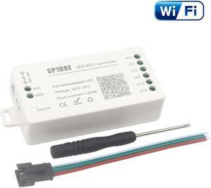 SP108E LED Wifi Magic Controller WS2812B WS2811 Etc LED Strip Module Light Smart APP Wireless Control 2048 Pixels IOS DC5-24V
