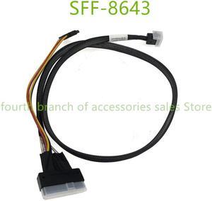 HD Mini-SAS (SFF-8643) to U.2 (SFF-8639) Cable for 2.5" NVMe SSD