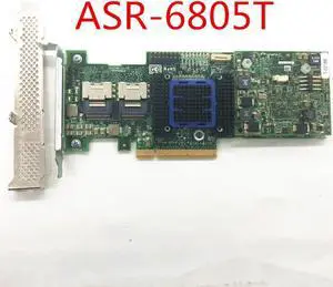 Microsemi PMC Adaptec RAID 6805t 2272800-R ASR-6805T 8-Port 6Gb/s PCI-E2.0 X8 Controller SAS Card RAID5 LSI 9260-8i