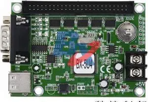 BX-5U4 large area 128k pixels support USB + serial port single&Two color LED screen controller(come with HUB12 adapter)
