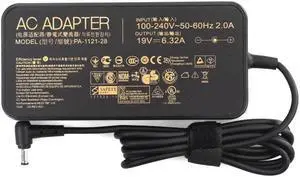 For ASUS 19V 6.32A Power Adapter Flying Fortress FX-PRO FX-PLUS Notebook Charger G550JK N550JV PA-1121-28 ADP-120RH B