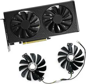 For XFX RX6600 6600XT Speedster Graphics Card Cooling Fan TYD10010M12LPA CF1010U12S