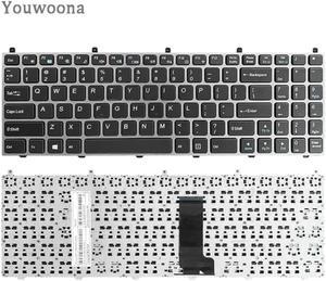 Laptop Keyboard For Hasee K590C K610C I7 D1 K570N K650D-I5 I7 D1 D2