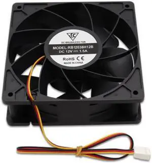 Cooling Fan 12038 12V 1.5A Dual Ball Bearing Brushless 3pin 4Pin Computer Server Case S7 S9 D3 L3 E9 T9 PFC1212DE