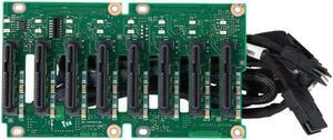 94Y7751 46C9089 x3650 M4 8 PORT 2.5" HDD Backplane with Cable Adaptor 94y7751 Hard Disk Drive Backplane 6.3cm X 3650 x3750
