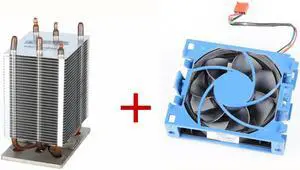 DL350 G6 Radiator Fan Dual CPU Upgrade Kit 508876-001 499258-001 511774-001 511773-001 heatsink and fan