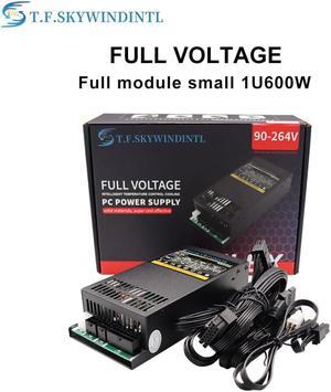 Full Modular Flex ATX PC Font Computer Power Supply 600W TFX Flex ATX 1U PSU MINI ITX 1U Power Supplies For Gamer 1U Server