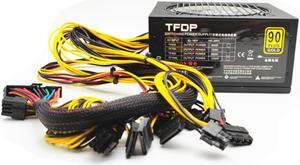 700W 110V 220V Dual CPU PC Power Supply For Computer 700W PSU 12V RGB Game Gaming  PFC Silent Fan ATX 24pin 12V