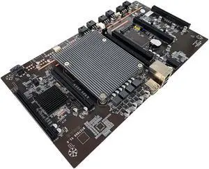 BTC X79 X5 Miner Motherboard 5 PCIE X8 LGA 2011 H61 Chip 32G DDR3 SATA 3.0 for Bitcoin BTC ETH GPU Graphics Card Mining