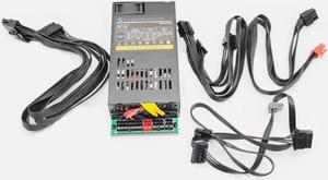 550 Watt 1U modular PSU Flex ATX Power Supply with Fixed Cables and 80 Plus Gold with 6Pin PCIe Connector
