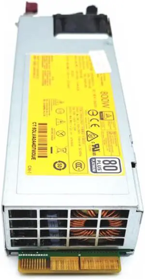 800W  PC PSU 720479-B21 For DL380 G9 Server Power Supply DPS-800AB-11 A