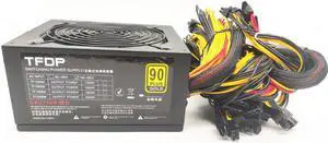 2000W ATX 24PIN PC Computer Power Supply For PC Mining Rig PSU Pc power source Desks Gaming computers BTC ETH LTC 8 GPU