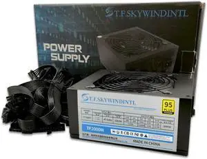 T.F.SKYWINDINTL Full Modular 2000w PC Power Supply For Mining 95 Gold Miner PSU Support 6  7 GPU For RX570 RX580 mining asics