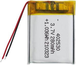 10pcs 3.7V 280mah 402530 Lithium Polymer Ion