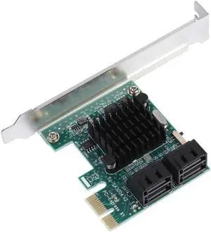 PCIE To SATA Expansion Controller Expansion Card With 4 Ports 6G SATA Expansion Card For PCI Expansion Cards PCIE To SATA Expansion Controller Expansion Card With 4 Ports 6G SATA Expansion Card For PCI Expansion Cards