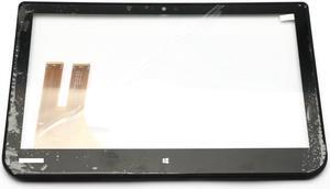 A000271400 Genuine Touch Panel Digitizer w/ Bezel Frame 5ATI5LB0I00 for Toshiba Satellite W35DT W35DT-AST2N02