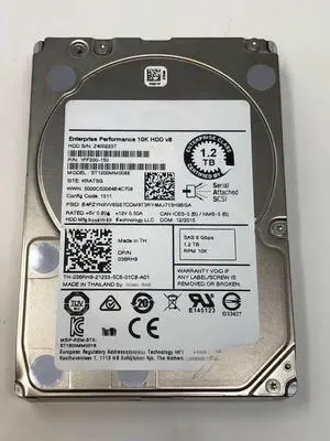 For Dell 1.2T SAS 2.5 10K 6Gb 036RH9 ST1200MM0088 1.2TB hard drive