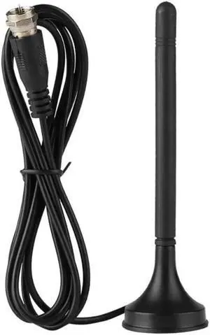 Digital Indoor HDTV Car Antenna VHF 174-230MHz / UHF 470-862MHz Dual Band Magnetic Base 10DB