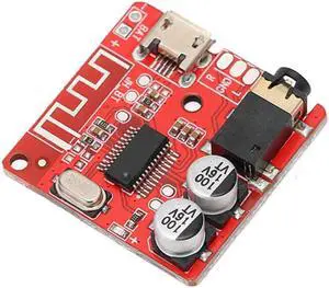 Bluetooth Stereo Amplifier Board WAV+APE+FLAC+MP3 Lossless Decoding Format 3.7-5V Bluetooth Decoding Board with LED Indicator
