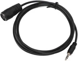 DIN 5 Pin to 3.5mm Cable Professional Pure Copper Core DIN 5Pin Female to 3.5mm Male Sound Converter Cable Plug and Play 4.9ft