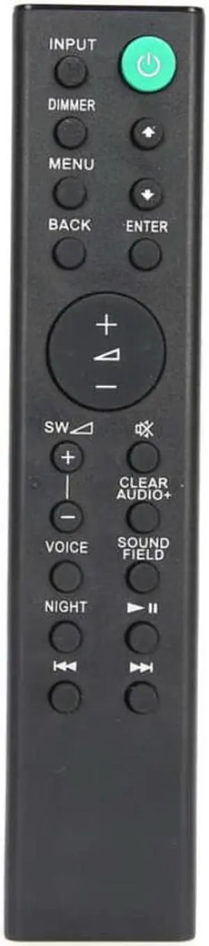 Remote Control Replacement Wearresistant and Durable for Sony HT-RT3 HT-CT390 SA-CT390 SA-WCT390 RMT-AH200U
