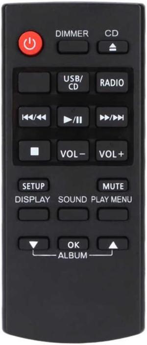 Remote Control Replacement for SC-HC195 SC-HC297 SC-HC19EB-K n2qayb000984 SC-AKX200E SA-PM250 Audio Stereo Sound System