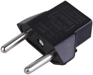 US To EU Euro Europe Plug Adapter 2 Round Pins Socket Converter Travel Electrical Power Adapter Socket To EU Plug