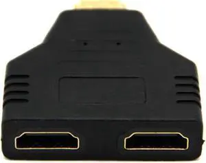 1080P 1 HDMI-compatible Male In to 2 Female Out HD 1.4 Switch Splitter Adapter 1x2 Video Converter for PC Laptop