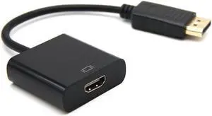 DisplayPort to HDMI-compatible Adapter Converter Display Port Male DP to Female HD TV Cable Adapter Video Audio For PC TV