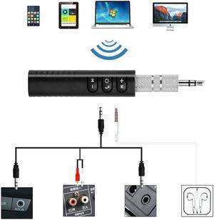 Universal 3.5 Jack Bluetooth-Compatible Car Kit AUX Audio Receiver Music Reception Broadcast Car Bluetooth Hands-