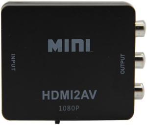 HDMI to RCA Converter AV/CVSB L/R Video Box HDMI2AV 1080P HDMI to AV  Adapter For PC Laptop CRT TV Set Top Box Support NTSC PAL