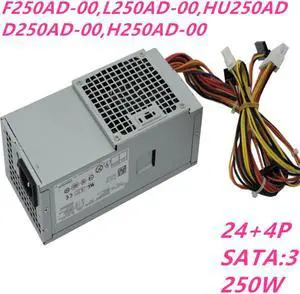PSU For Dell 390 790 990 3010 7010 9010 250W Power Supply F250AD-00 L250AD-00 HU250AD D250AD-00 H250AD-00 H250ED-00