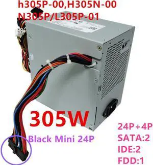 PSU For Dell 980 D3100 5100 5150 9100 320 330 360 520 620 745 755 MT 305W Power Supply h305P-00 H305N-00 N305P/L305P-01 PSU For Dell 980 D3100 5100 5150 9100 320 330 360 520 620 745 755 MT 305W Power Supply h305P-00 H305N-00 N305P/L305P-01
