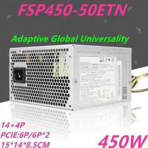 PSU For Lenovo Thinkcentre ATX 80plus Platinum 14Pin 450W Switching Power Supply FSP450-50ETN PS-6451-02