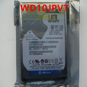 HDD For WD 1TB 2.5" SATA 3 Gb/s 8MB 5400RPM 9.5MM For Internal Hard Disk For Notebook HDD For WD10JPVT