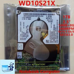 SSHD For WD 1TB 2.5" SATA 6 Gb/s 16MB+8G 5400RPM For Internal SSHD For Notebook SSHD For WD10S21X