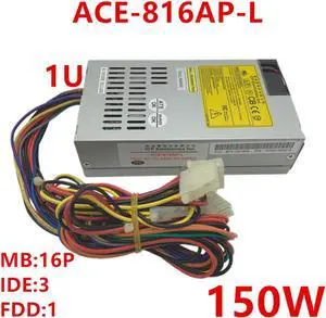 PSU For IEI FLEX Small 1U 16Pin 150W Switching Power Supply ACE-816AP-L PSU For IEI FLEX Small 1U 16Pin 150W Switching Power Supply ACE-816AP-L