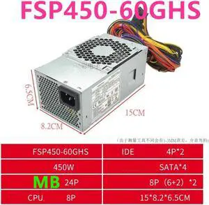 PSU For Lenovo TFX 24Pin 450W Power Supply FSP450-60GHS