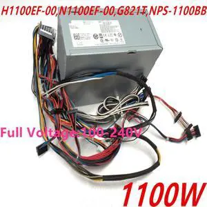 PSU For Dell Precision T7400 T7500 1100W Switching Power Supply H1100EF-00 N1100EF-00 G821T NPS-1100BB A