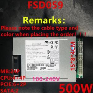 PSU For Acbel FLEX Small 1U LOLI  K39 S3 K35 K49 M41 A4M T34 500W Power Supply FSD059