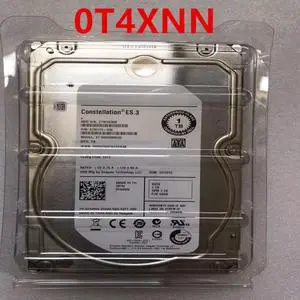 HDD For Dell 1TB 3.5" SATA 128MB 7200RPM For Internal HDD For Enterprise Class HDD For 0T4XNN T4XNN ST1000NM0033