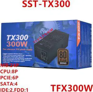 PSU For SilverStone 80plus Bronze TFX 300W Switching Power Supply SST-TX300