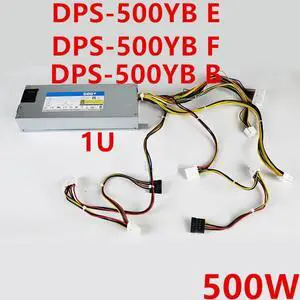 PSU For Delta 80plus Gold 1U 500W Switching Power Supply DPS-500YB B DPS-500YB E DPS-500YB F DPS-500YB A